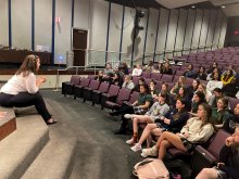 Gillmore House Hosts OBGYN Speaker to Discuss Women's Health