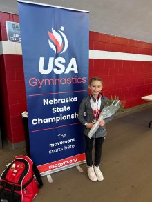 Sudbeck, '33, Named State Gymnastics Champion