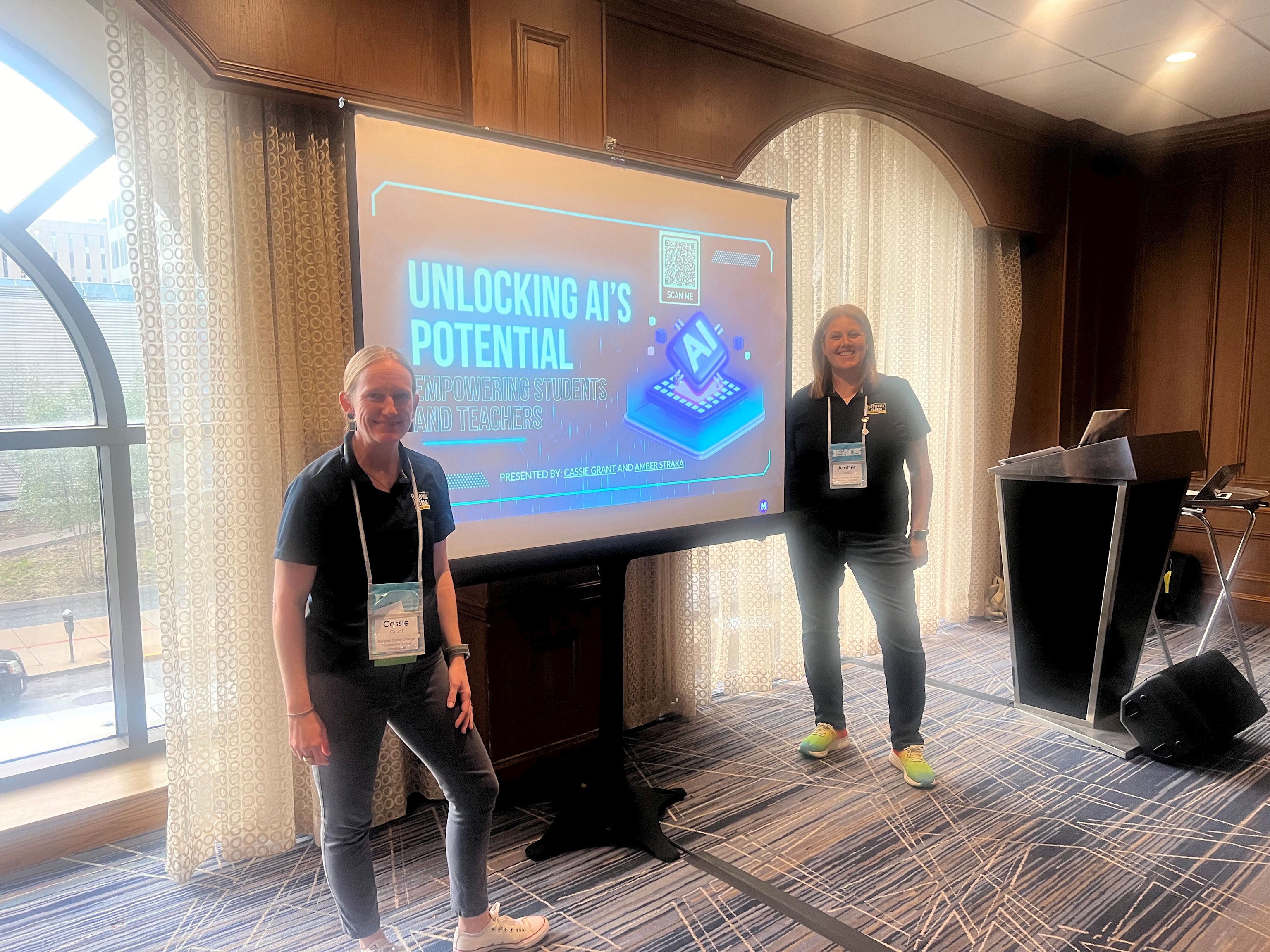  BT Teachers Present on Empowering AI in Education at ISACS Conference